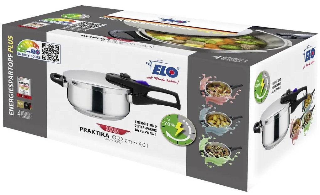 Elo 99422 Tlakový hrniec Praktika 4 l, 4 l