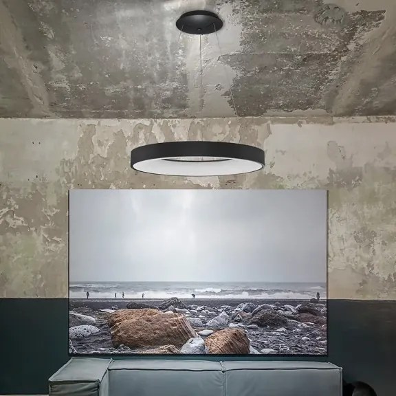 LED luster Rando Smart 60 čierne