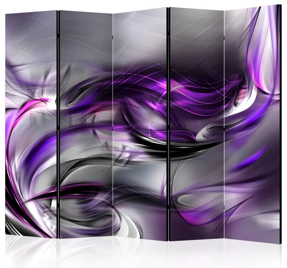 Artgeist Paraván - Purple Swirls II [Room Dividers]