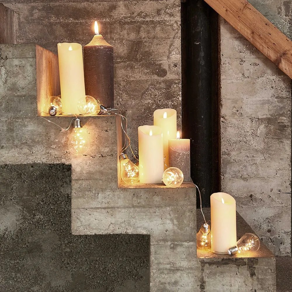 BULB LIGHTS LED Svetelná reťaz s USB 10 žiaroviek