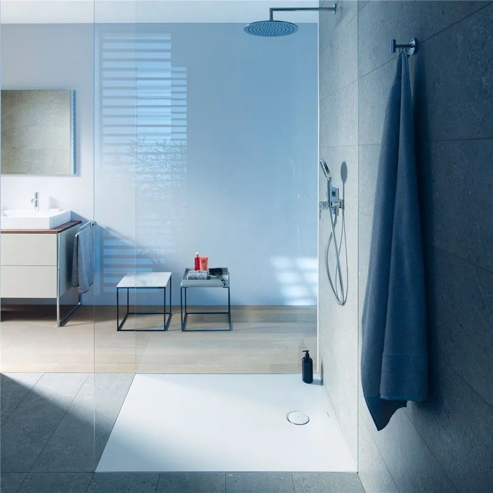 DURAVIT Tempano zápustná obdĺžniková sprchová vanička zo sanitárneho akrylátu, Antislip, 1400 x 750 x 45 mm, biela, 720200000000001