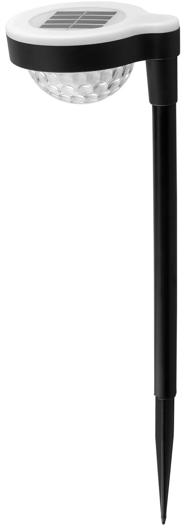 Solární LED lampa Lati 38 cm černá/teplá bílá