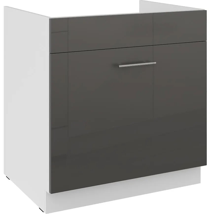 Kuchynská skrinka Lara grey 80ZL 1S BB