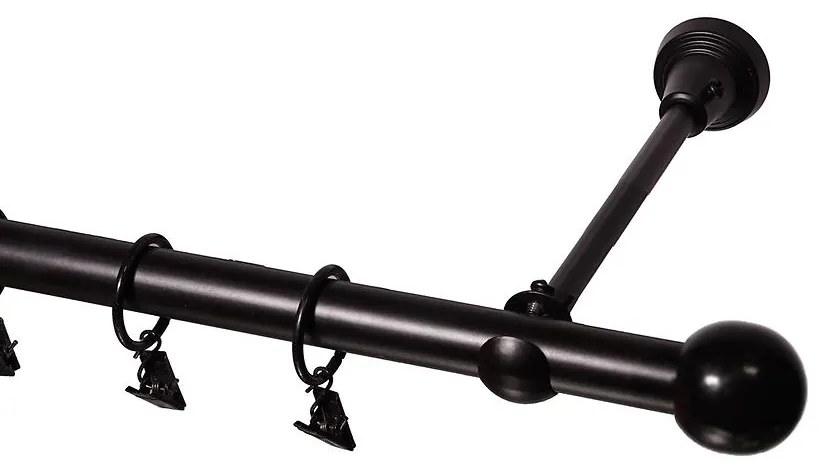 Garniža I Promo FI 19 čierna 150cm guľa