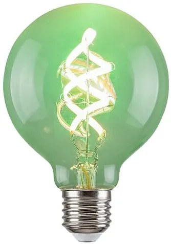 Rabalux LED Spiral Filament žiarovka Amber G95 RGB 4W/E27/300Lm/2700K/Dim