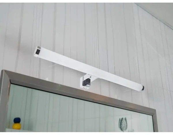 LED Kúpeľňové zrkadlové osvetlenie LED/10W/230V 45 cm IP44 lesklý chróm