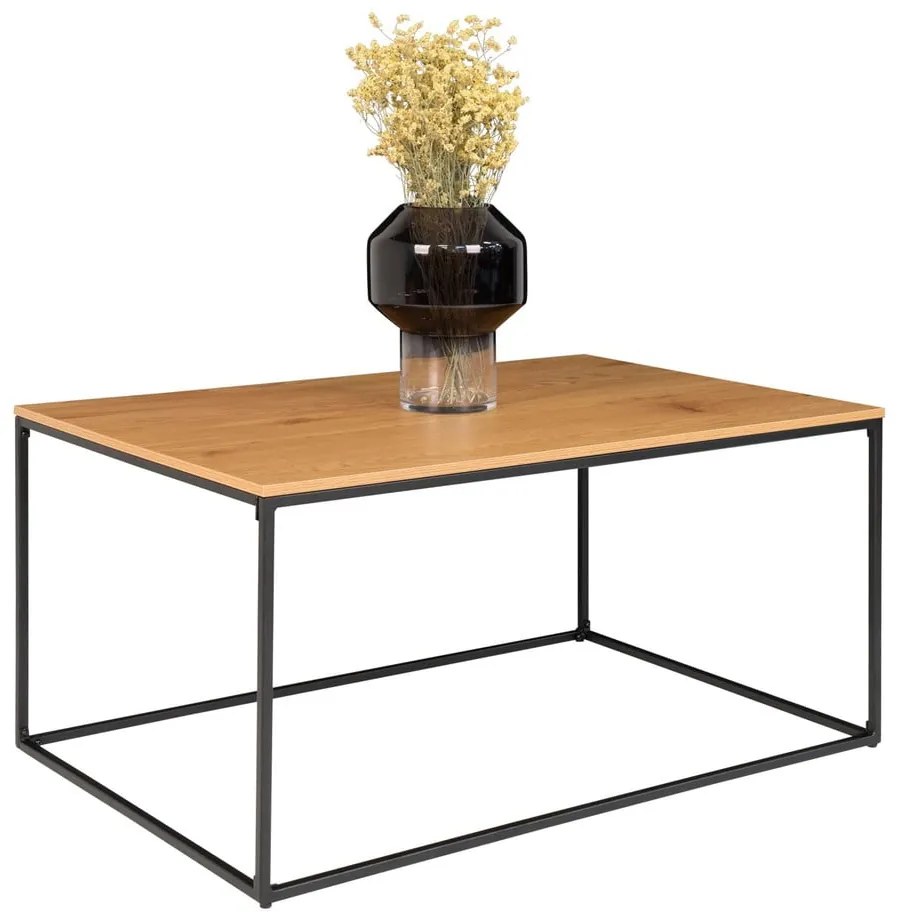 Konferenčný stolík s doskou v dubovom dekore House Nordic Vita, 90 x 60 cm