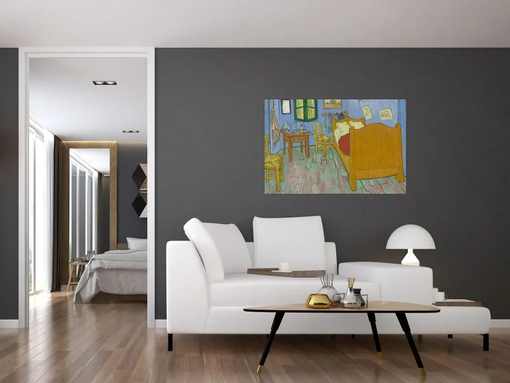 Obraz - Vincent van Gogh, The Bedroom, reprodukcia (90x60 cm)
