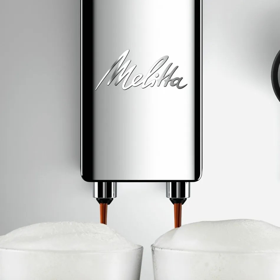 MELITTA Solo Perfect Milk kávovar, strieborná