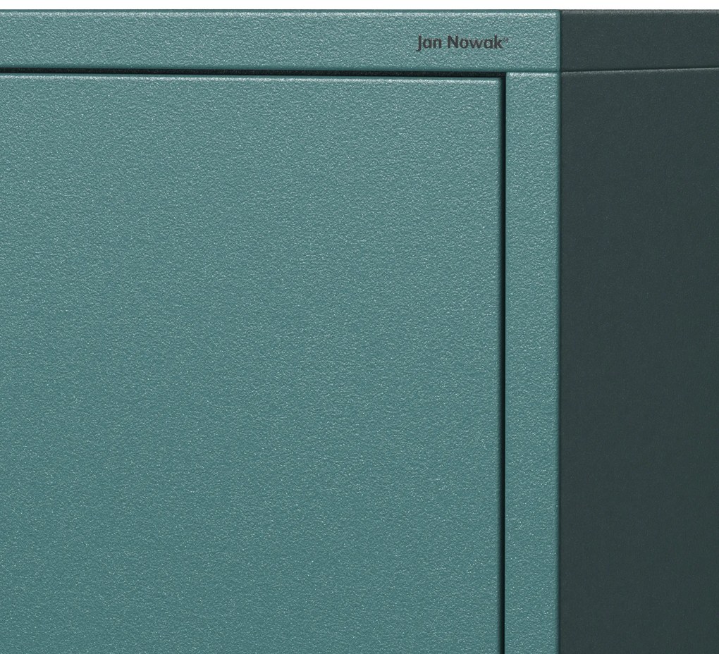 Komoda CARLA, 800 x 1015 x 400 mm, Modern: morská farba