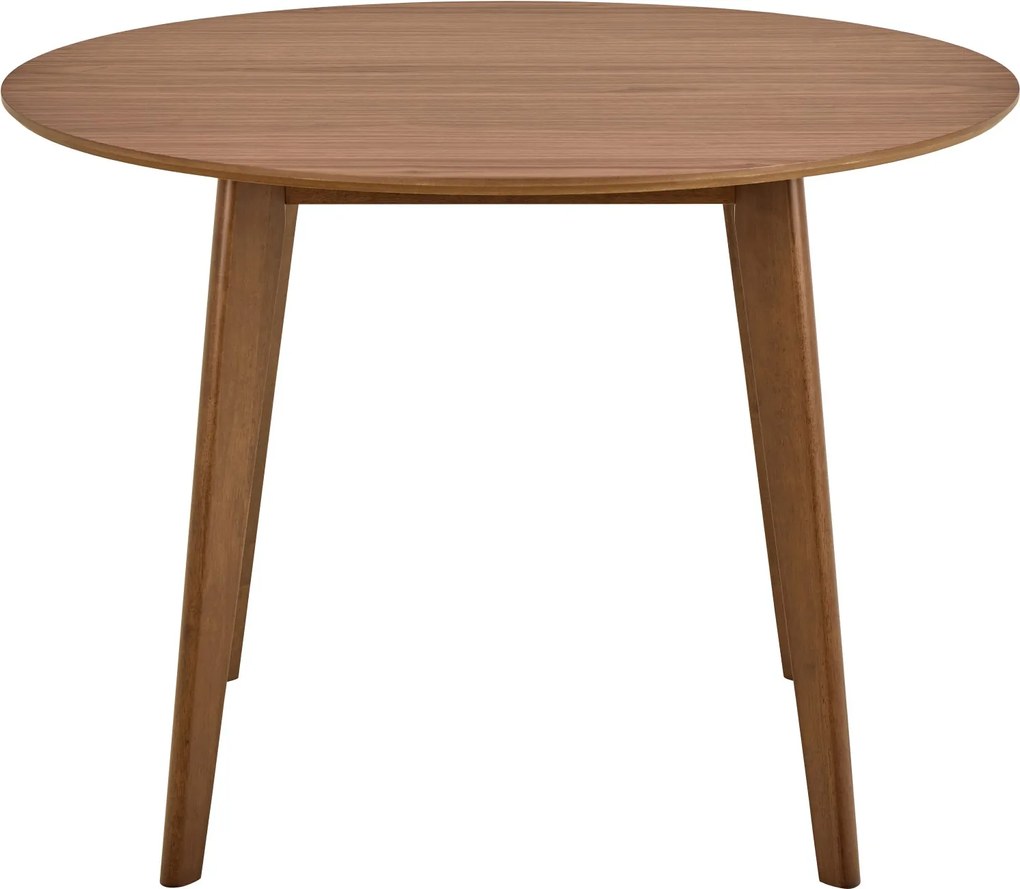 ROXY prírodný orech 90 cm - OKRÚHLY DREVENÝ STÔL DO KUCHYNE/JEDÁLNE RETRO