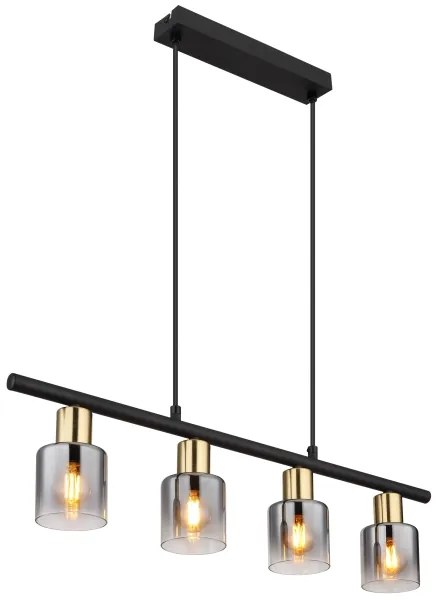 Globo 54310-4H - Luster na lanku HOLLSY 4xE14/25W/230V