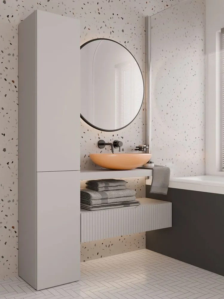 Kúpeľňová skrinka NEL IV kašmír