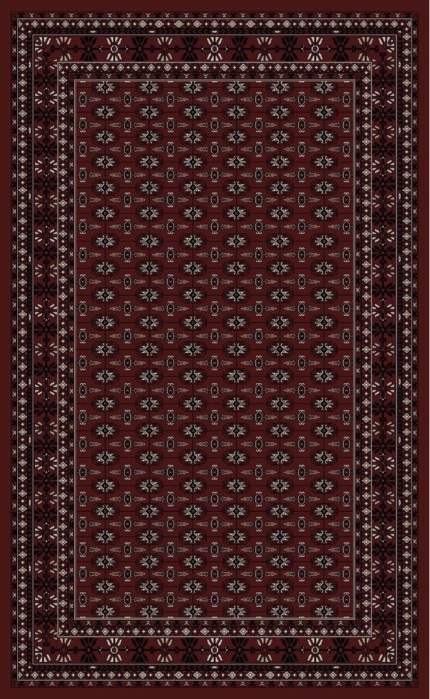 Ayyildiz, Kusový koberec Marrakesh 351 Red, 160x230, červená, chodba / predsieň