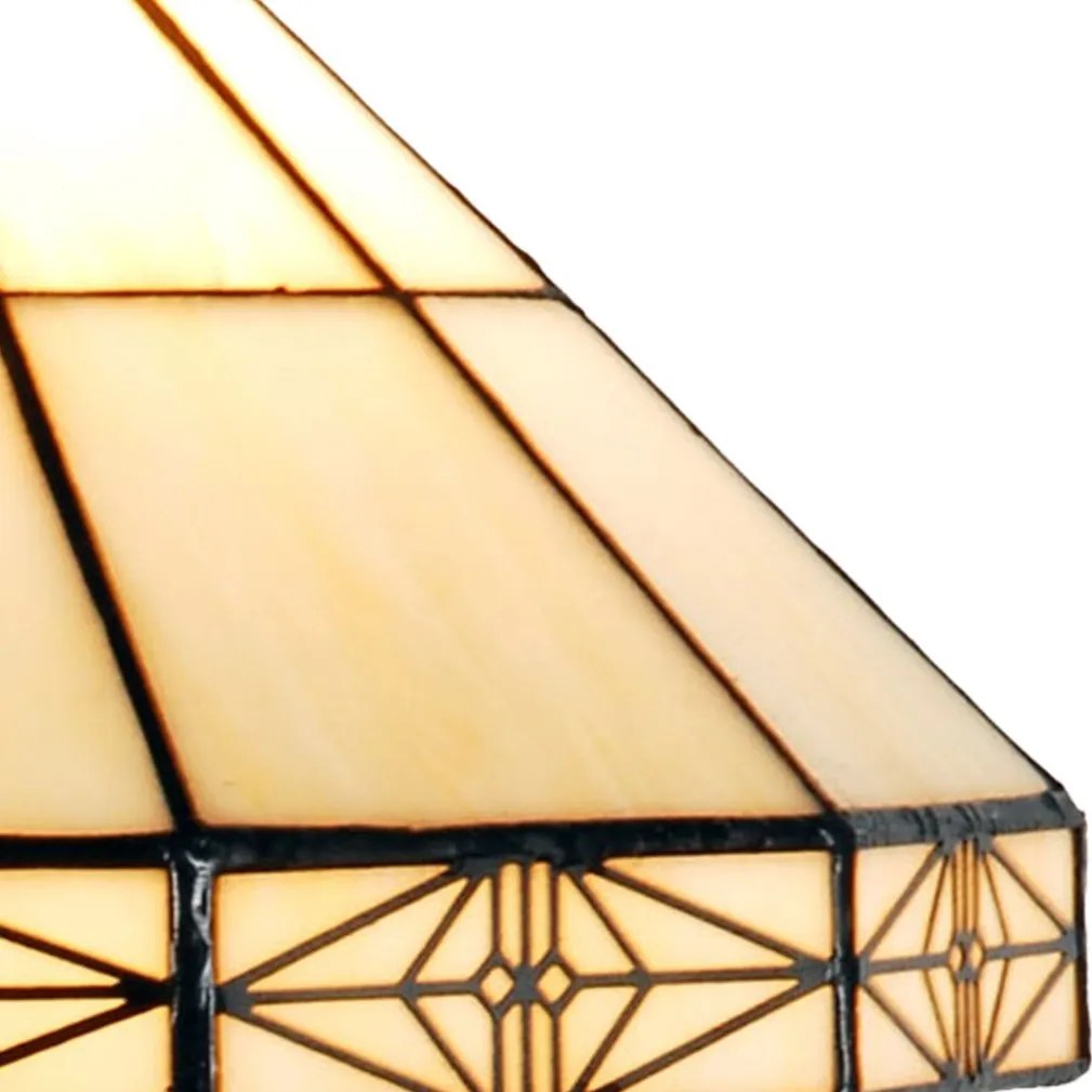 Moderná stojacia lampa Tiffany CREAM Chain 160*Ø41