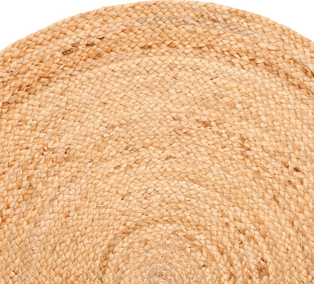 My Flair, AKCIA: 120x120 (průměr) kruh cm Kusový koberec Lola natur kruh, béžová, chodba / predsieň