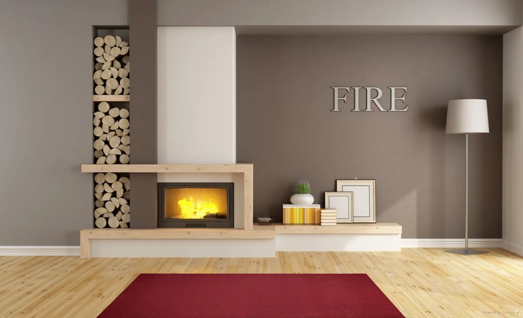 Vopi, Behúň na mieru Astra červená, šíre 50 cm, červená, chodba / predsieň