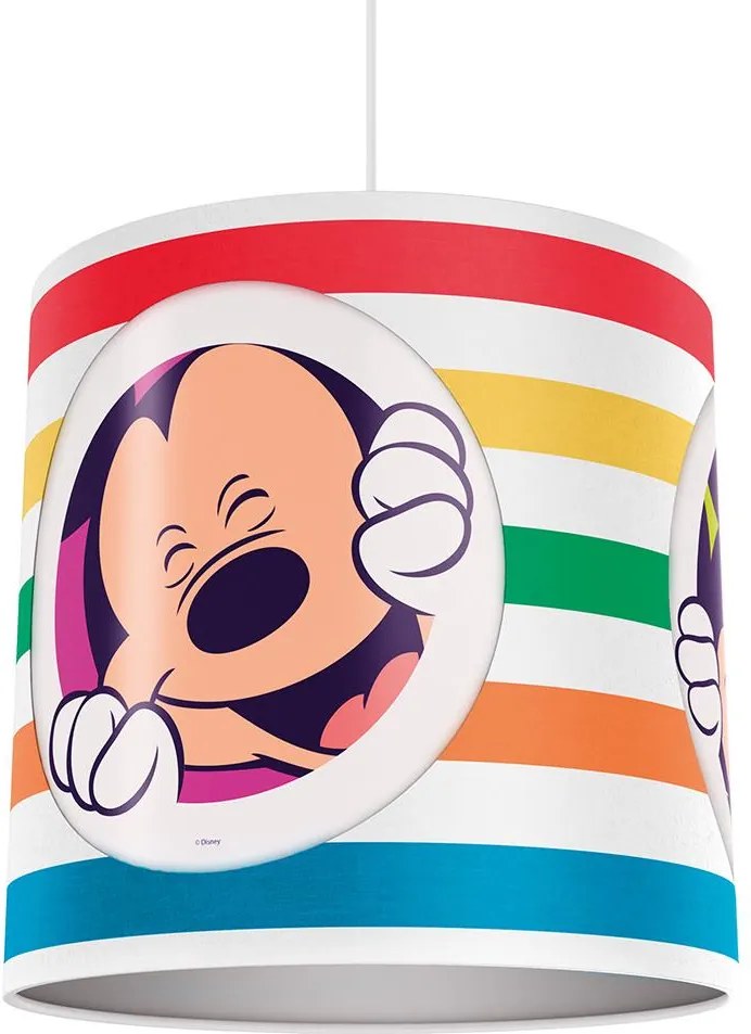 Philips Philips 71752/30/16 - Detský luster DISNEY MICKEY MOUSE 1xE27/23W/230V P1375