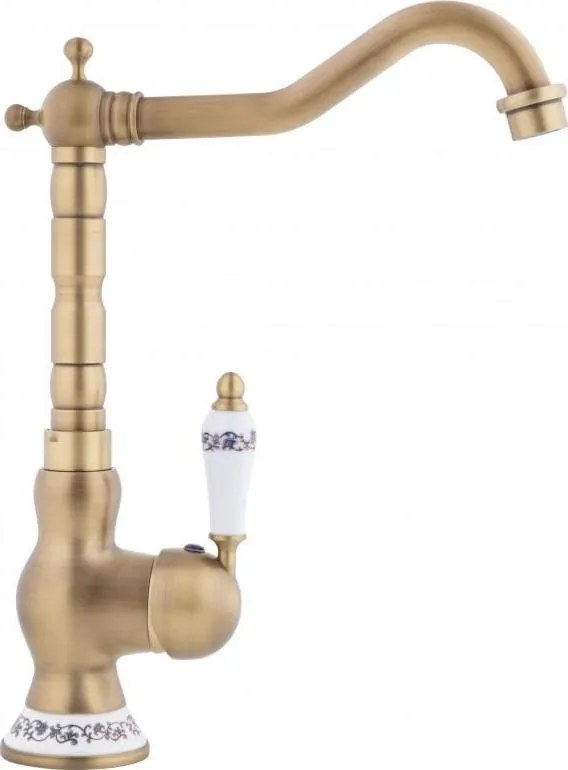 Kuchynská drezová batéria - BERTUG retro - zlatá