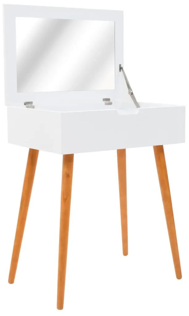 vidaXL Toaletný stolík so zrkadlom MDF 60x40x75 cm