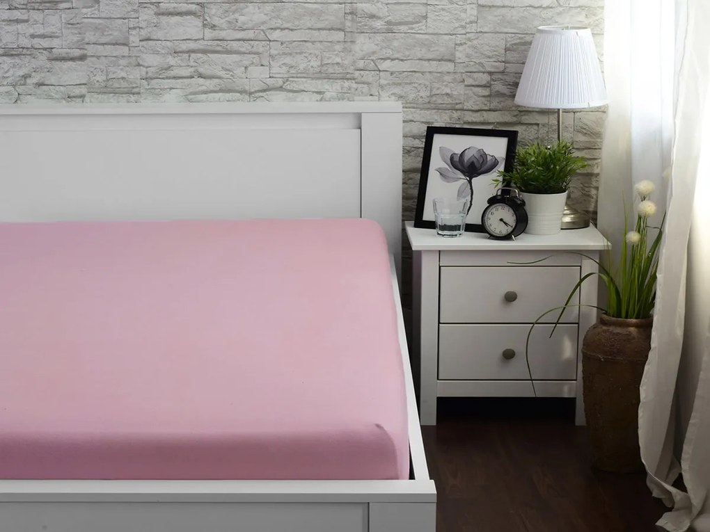 XPOSE® Jersey plachta - levanduľová 200x220 cm