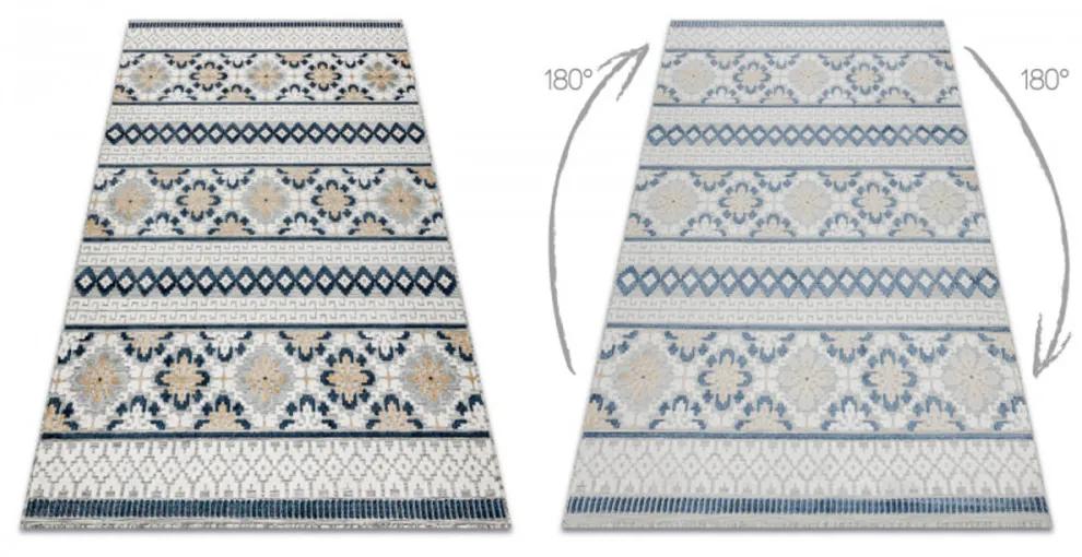 Vonkajšie kusový koberec Boxo modrý 2 117x170cm