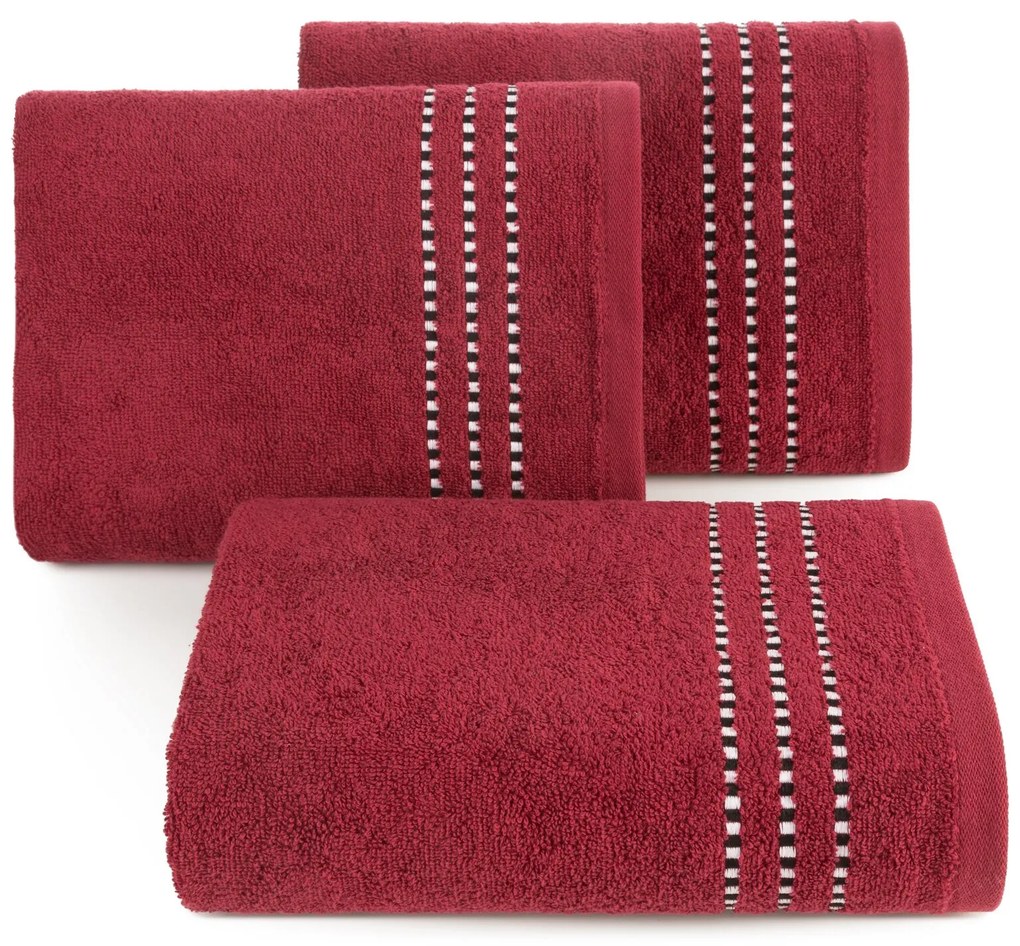 FROTÉ UTERÁK FIORE 30X50 CM ČERVENÁ