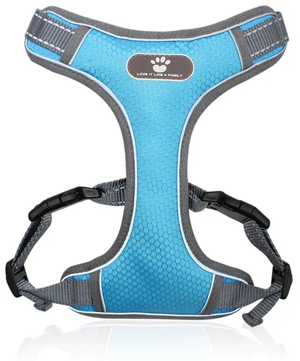 Postroj pre psov Astro S modrý