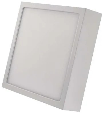 LED prisadené svietidlo, štvorec, biele, 12,5W, CCT