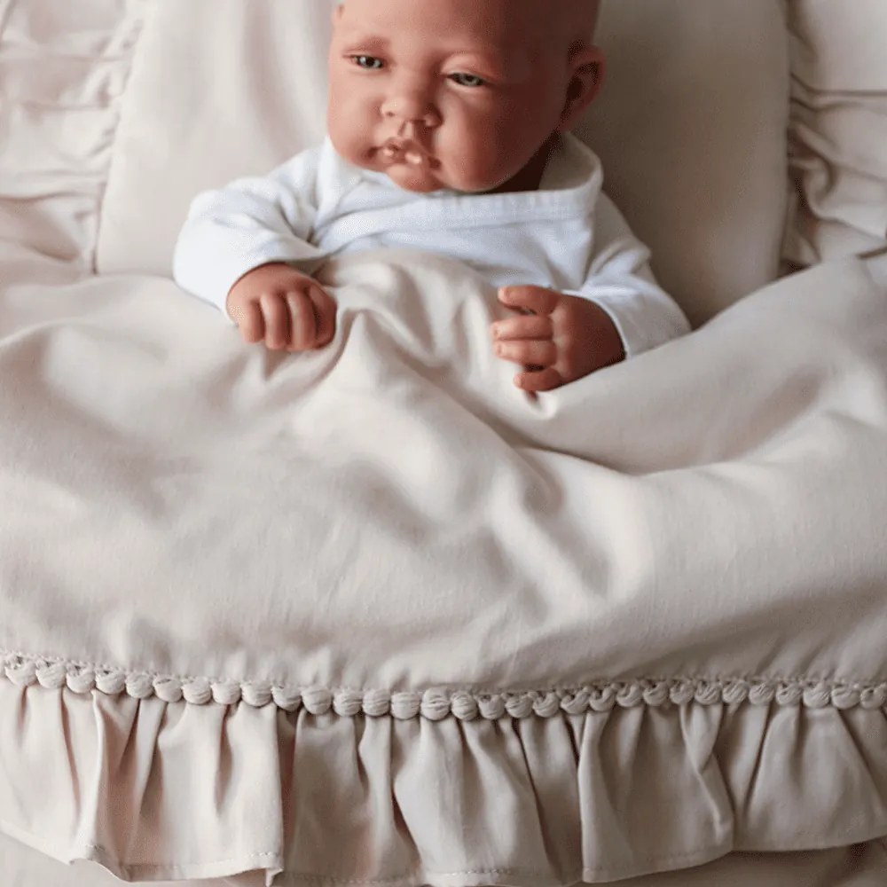 Boho sada s výplňou púdrovo ružová 50x65cm