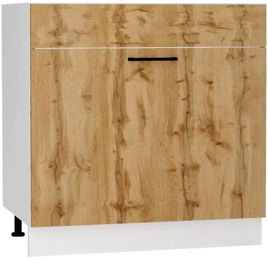 Kuchynská skrinka Bono D80zl S/1 Zasl dub wotan