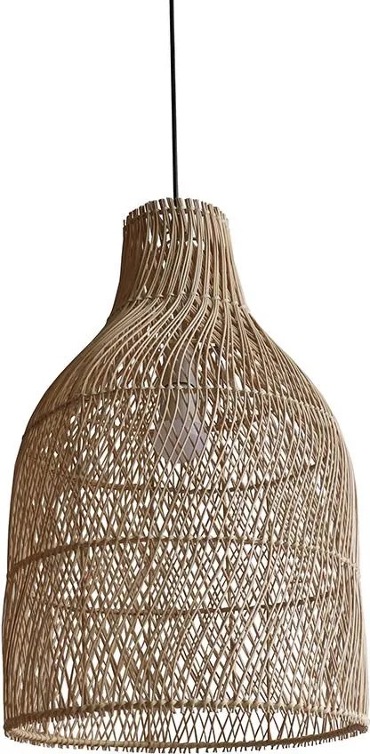 Ratanové závesné svietidlo LF10-L prírodné
