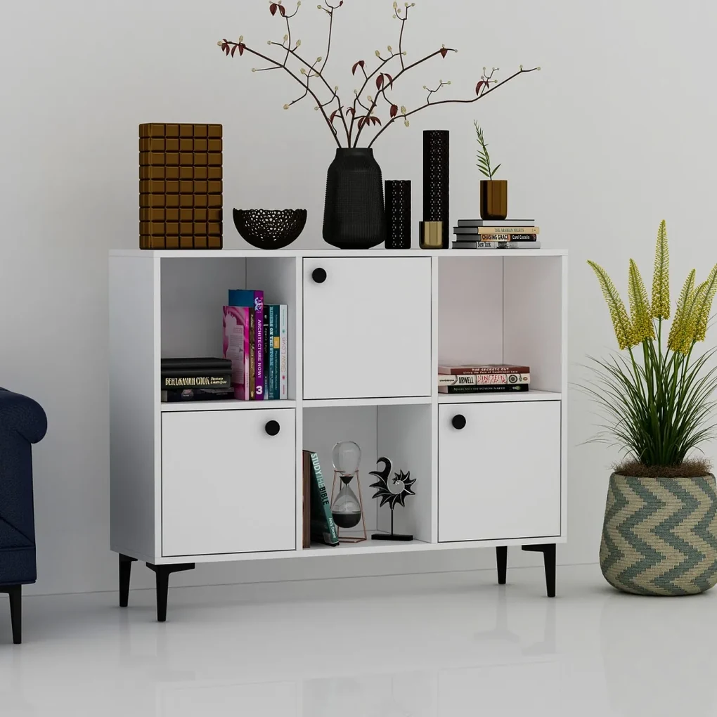 Komoda Parion 120 cm biela