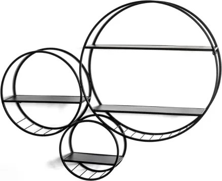 Závesný policový regál Kirklees 90x73cm%