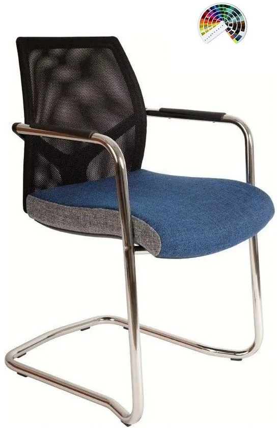 Konferenčná rokovacia stolička GAME PROKUR VIP sieť čalúnenie ERA