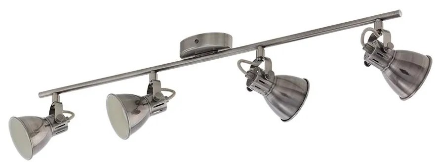 Eglo 96555 - LED Bodové svietidlo SERAS 4xGU10/3,3W/230V