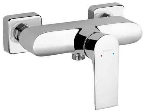 Novaservis Algeo Square sprchová nástenná batéria , bez príslušenstva, chrom baq7 820611.0