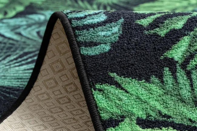 Protišmykový behúň MONSTERA Listy zelený