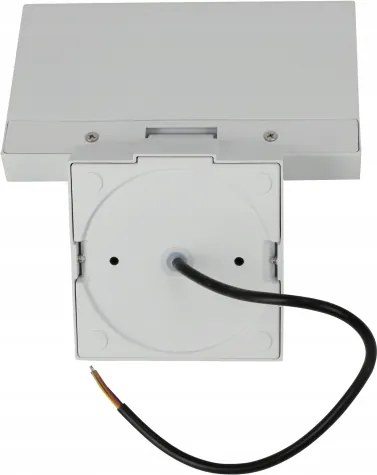 LED Vonkajšie nástenné svietidlo so senzorom LED/18W/230V IP44 biele