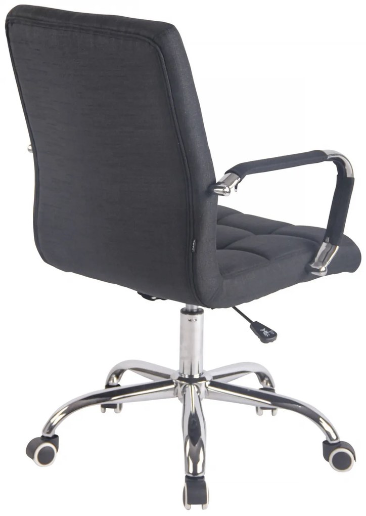 Kancelárska stolička Deli - látka - Čierna