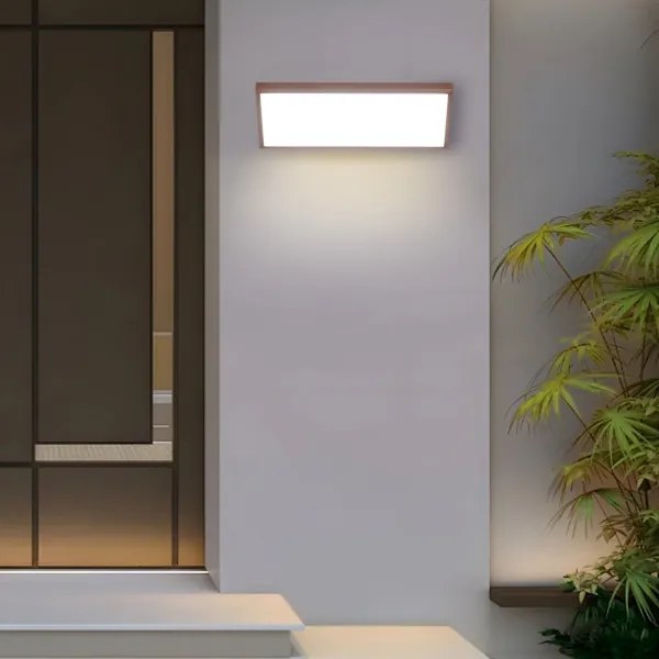 Brilagi - LED vonkajšie nástenné svietidlo TRIANGLE LED/42W/230V hnedé IP65