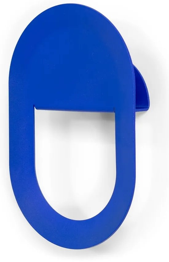 Modrý nástenný oceľový háčik Coucou – Spinder Design