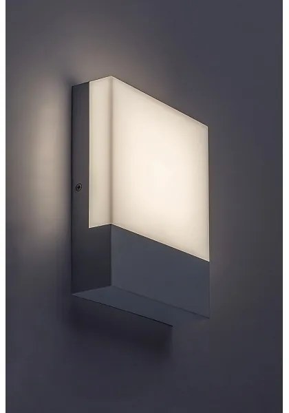 Rabalux 77098 - LED Vonkajšie nástenné svietidlo GIMONE LED/10W/230V IP44 biela