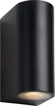 Lucide 22861/10/30 Exteriérové nástenné svietidlo ZORA-LED Wall Light 2xGU10/5W čierne