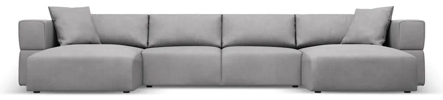 Svetlosivá rohová pohovka do "U" Esther – Milo Casa