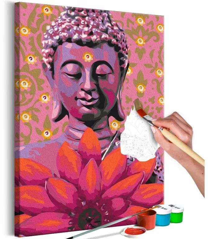 Obraz - maľovaný podľa čísel Friendly Buddha