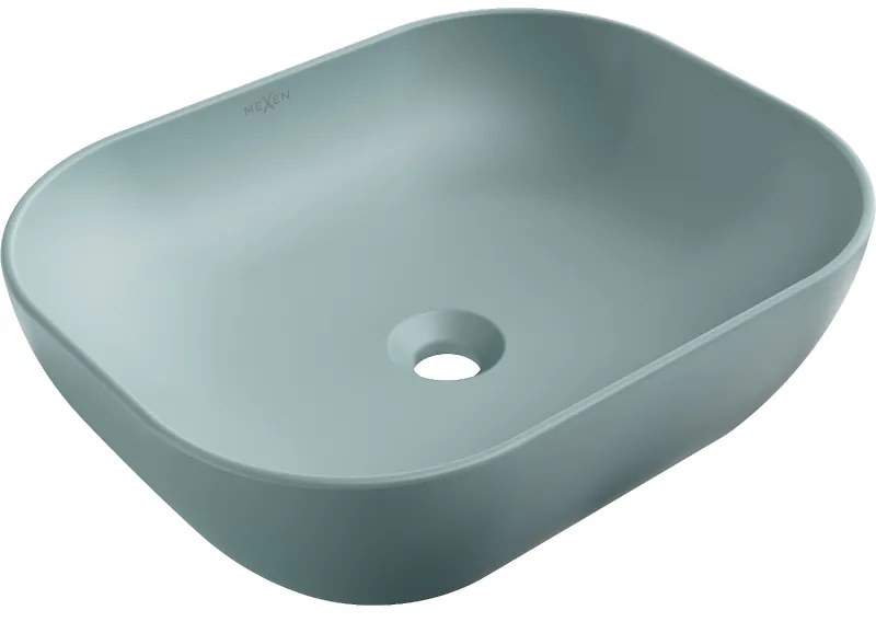 Mexen ROSA umývadlo, 50x40 cm, svetlo-zelená, 21095048
