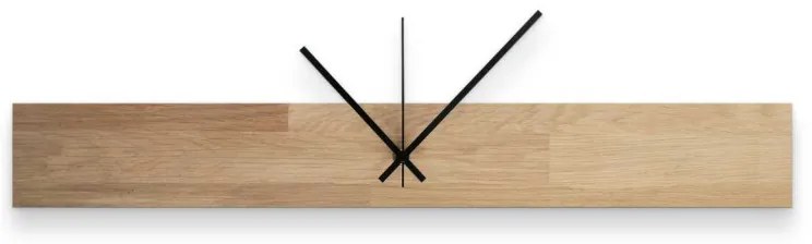 Minimalistické hodiny z prírodného dreva I SENTOP MAS020-osmo-3041-VARNISH