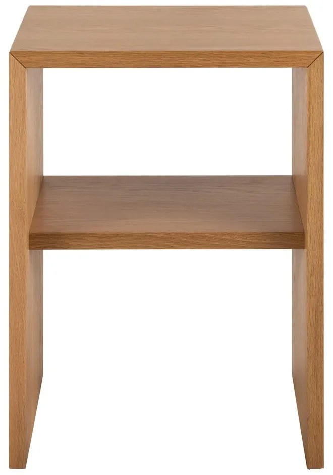 Nočný stolík v dekore duba v prírodnej farbe Arlon – Actona
