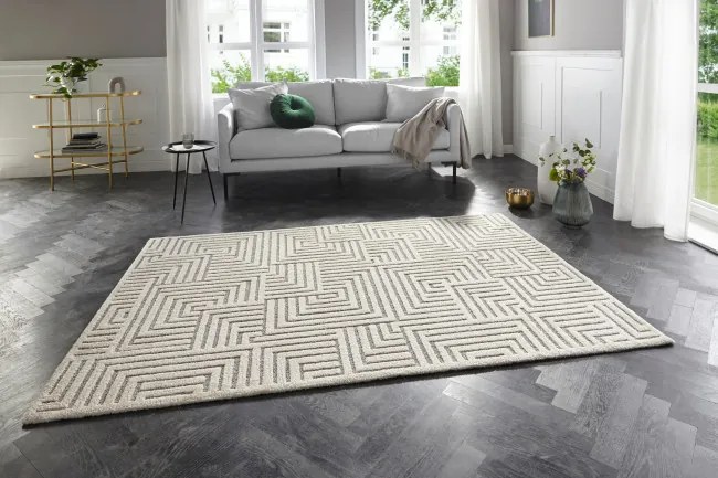 Koberec Elle Decoration NEW YORK Manipu krémový / sivý